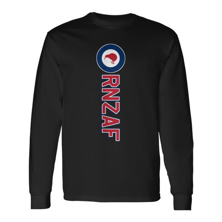 Kiwi Roundel De La Real Fuerza Aérea De Nueva Zelanda Rnzaf Camiseta de manga larga