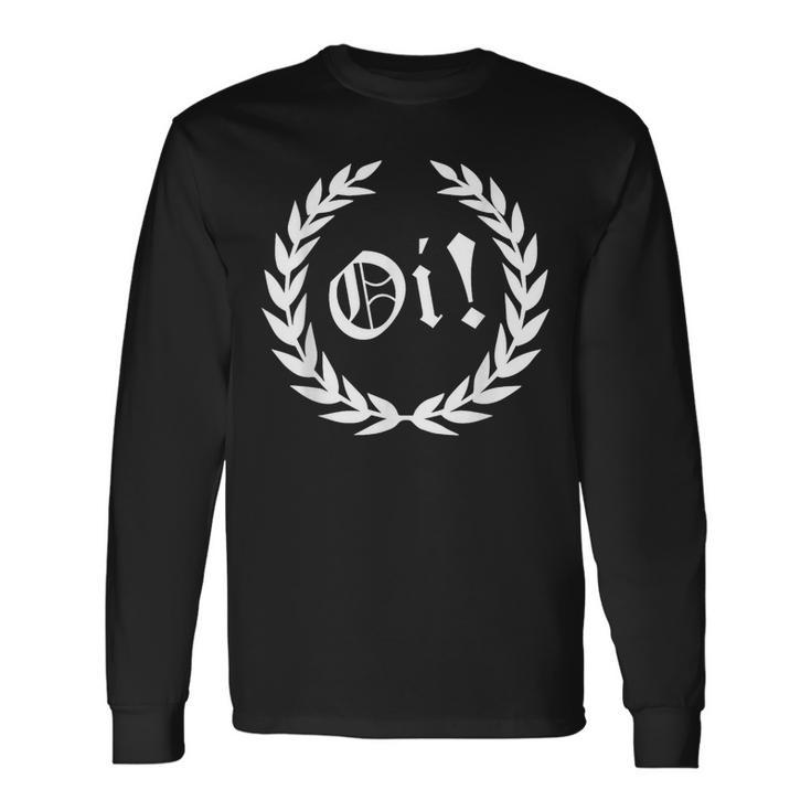 Oi Oi Oi -Kinheadska Punk Revolution T-shirt à manches longues