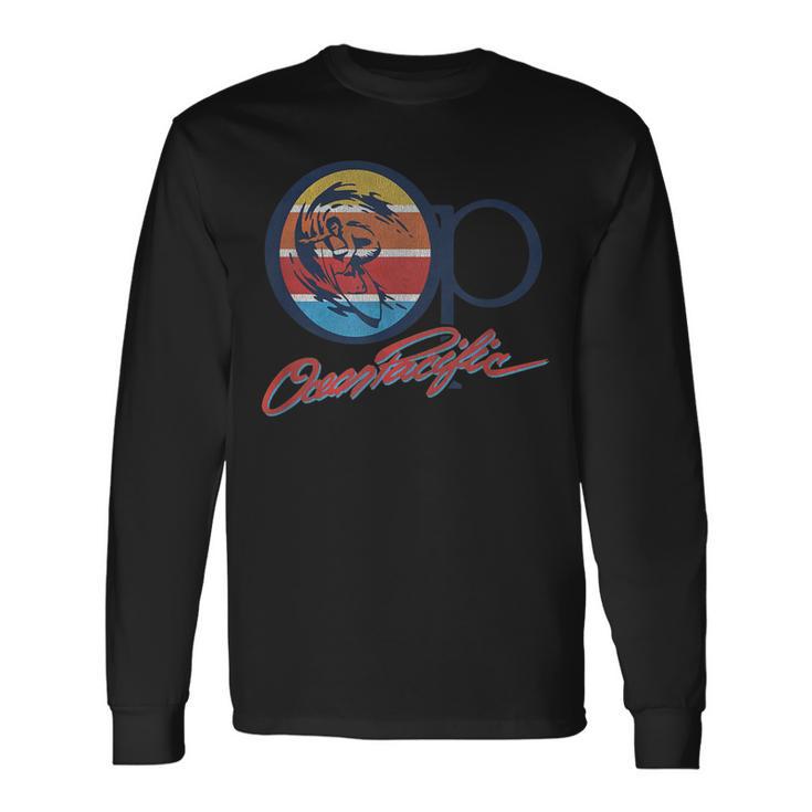 Ocean Pacific Vintage 80S Surfwear Shirt Men Women Long Sleeve T