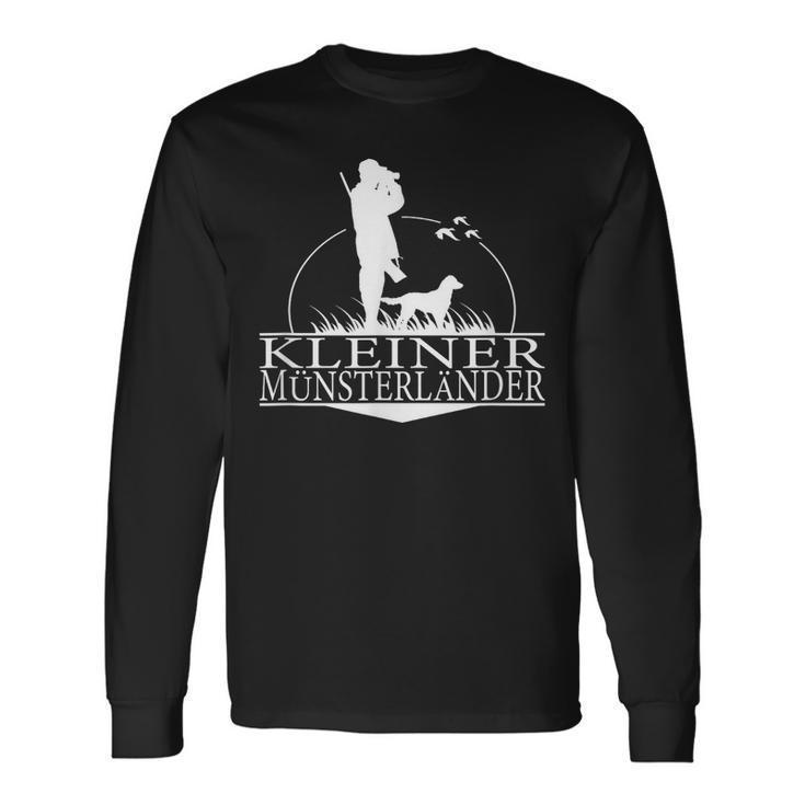 Petits Chiens De Chasse Münsterländer T-shirt à manches longues