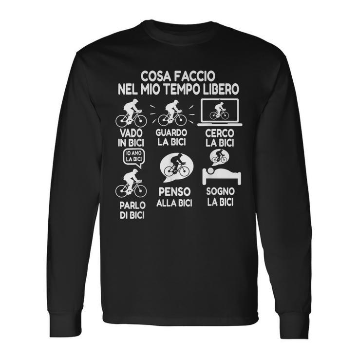 Regalo Divertido Ciclismo Bicicleta Ciclismo Camiseta de manga larga
