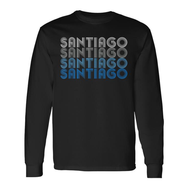 Santiago Regalo De Cumpleaños Para Niños Camiseta de manga larga