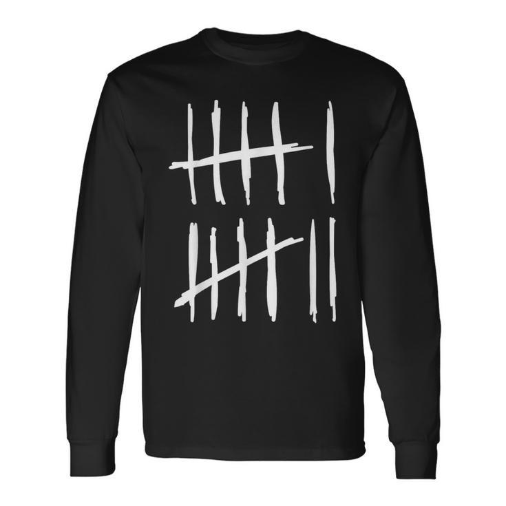 Seisiete 6 7 Marcas De Conteo 67 Meme 6-7 Números Escuela Divertida Camiseta de manga larga