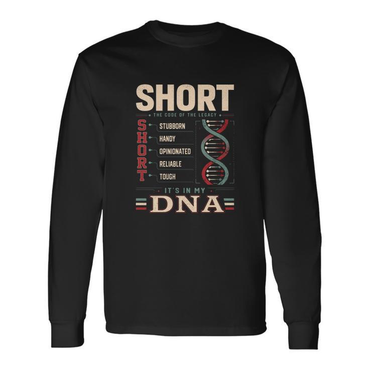 Short Shirt The Perfect Name Long Sleeve T-Shirt