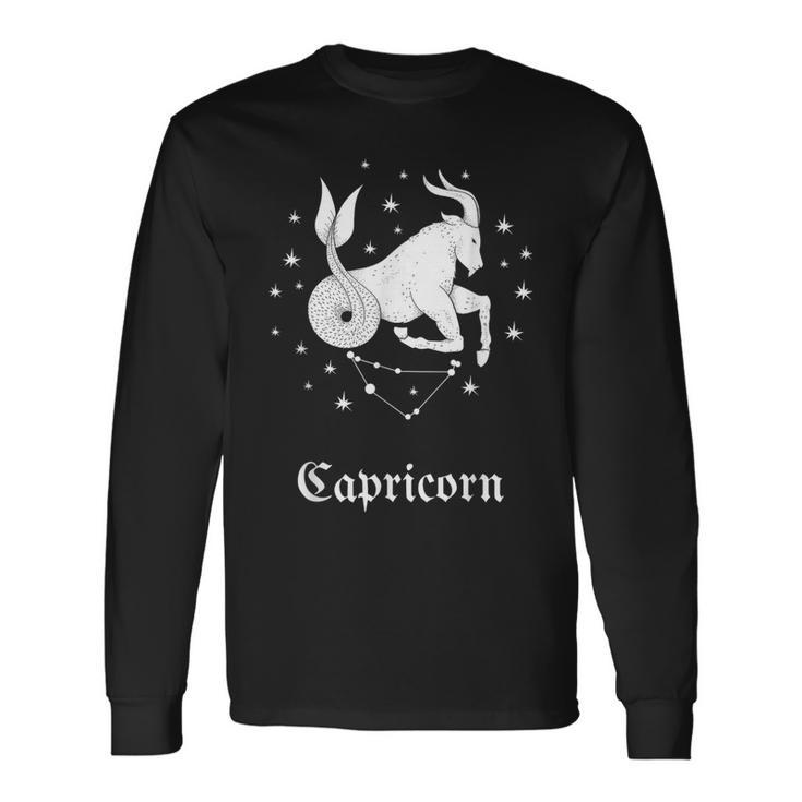 Signos Del Zodíaco Del Zodíaco Camiseta de manga larga