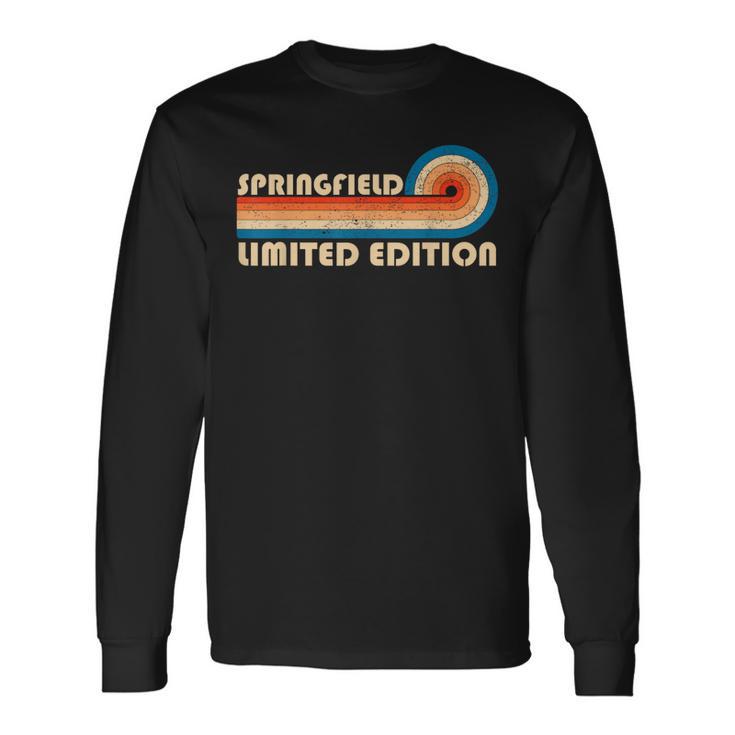 Springfield Retro 70S 80Sunsettripe T-shirt à manches longues