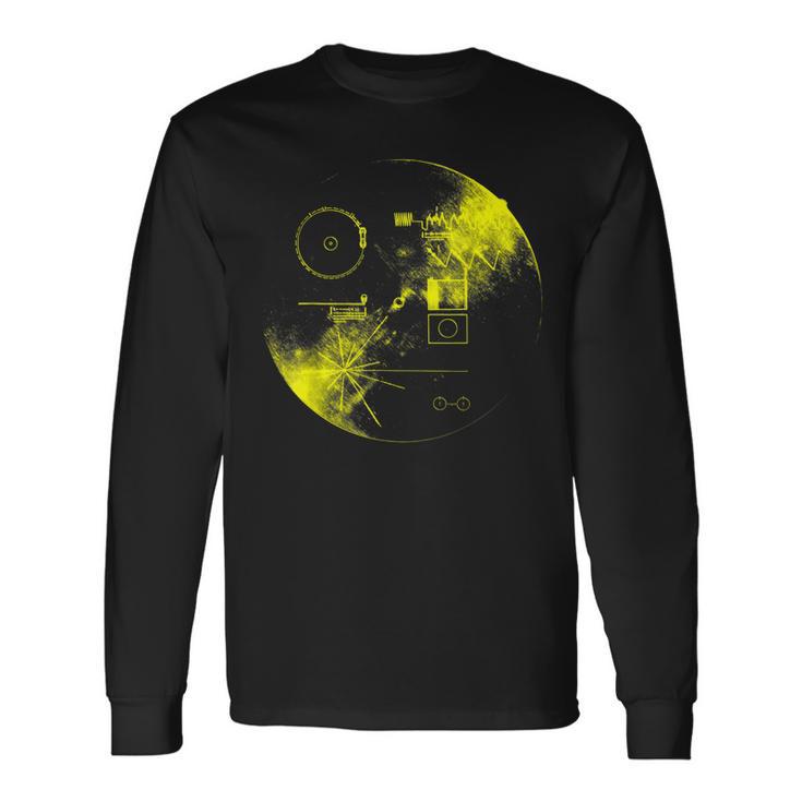 Voyager Golden Record Nasa 1977 Camiseta de manga larga