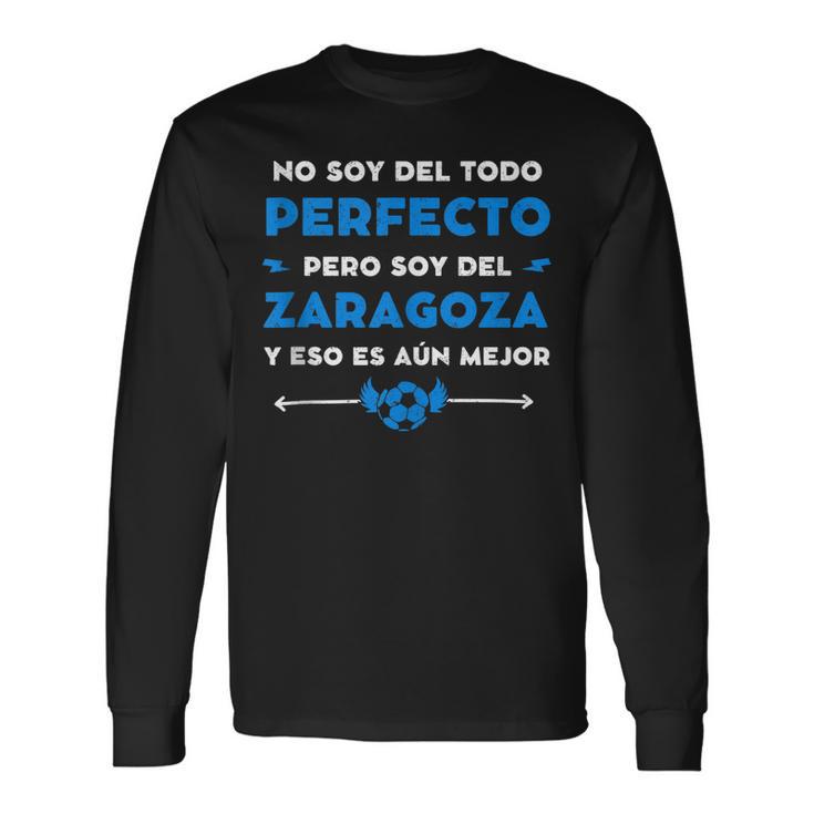 Zaragoza Deporte Futbol Aficionado In Mangas Camiseta de manga larga