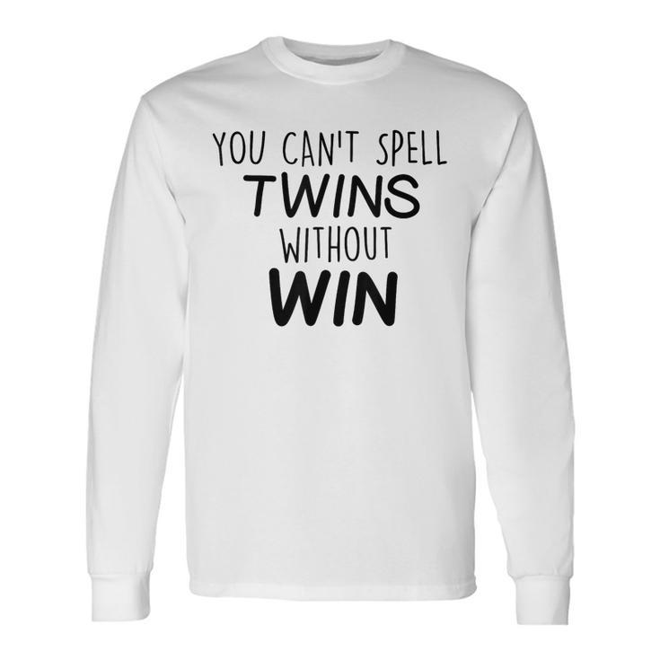 Cadeau Pour Jumeaux Etœurs Jumeaux Etœurs T-shirt à manches longues