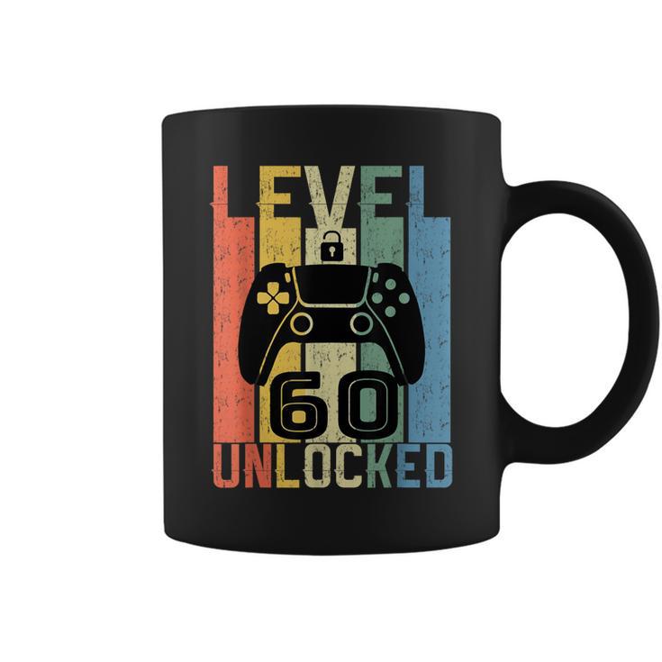 60 Ans Anniversaire Jeuidéo Level 60 Unlocked Tasse