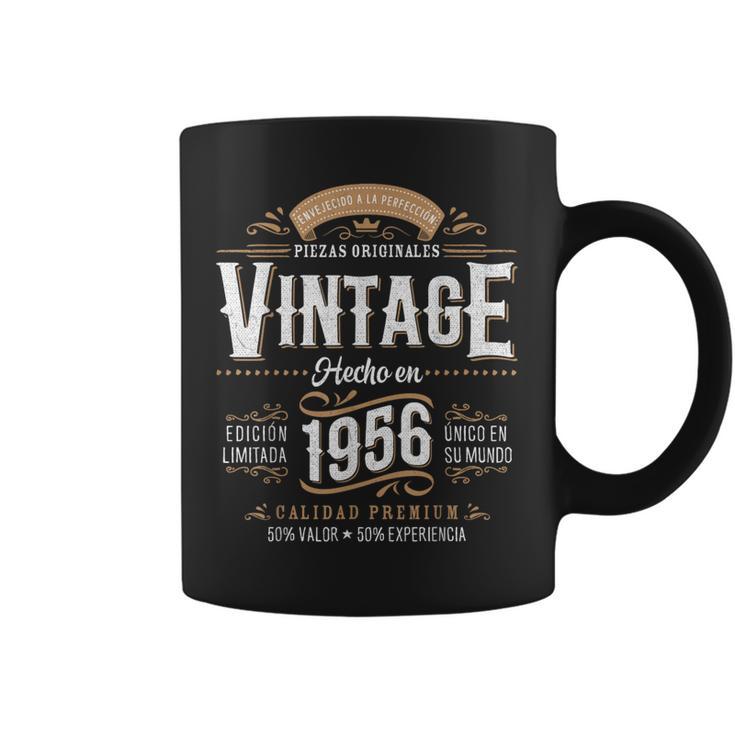 70º Cumpleaños Regalo 70 Años Hombre Intage 1956 Taza de café