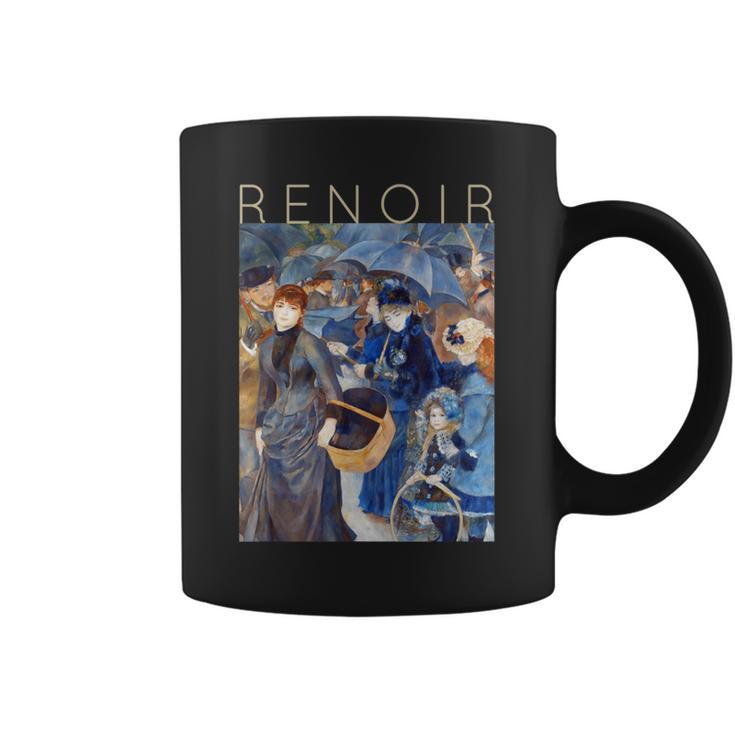 Auguste Renoir Los Paraguas Otoño Taza de café
