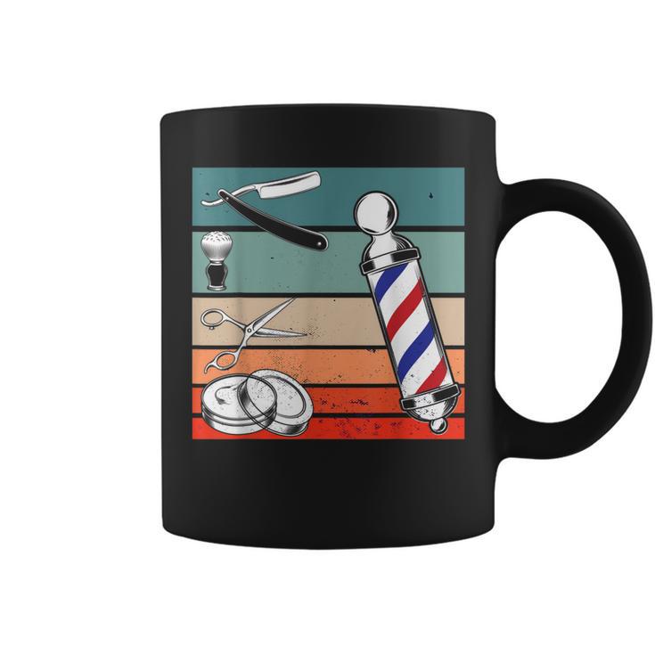 Barberíahop De Barber Retrointage Taza de café
