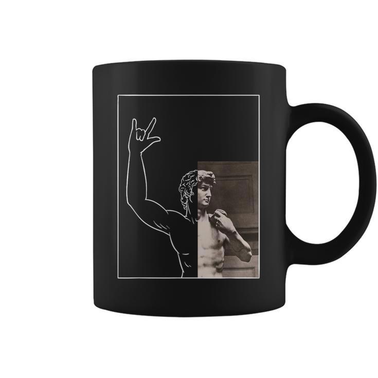 David Estatua Miguel Ángel Arte Artsy Arte Clásico Historia Taza de café