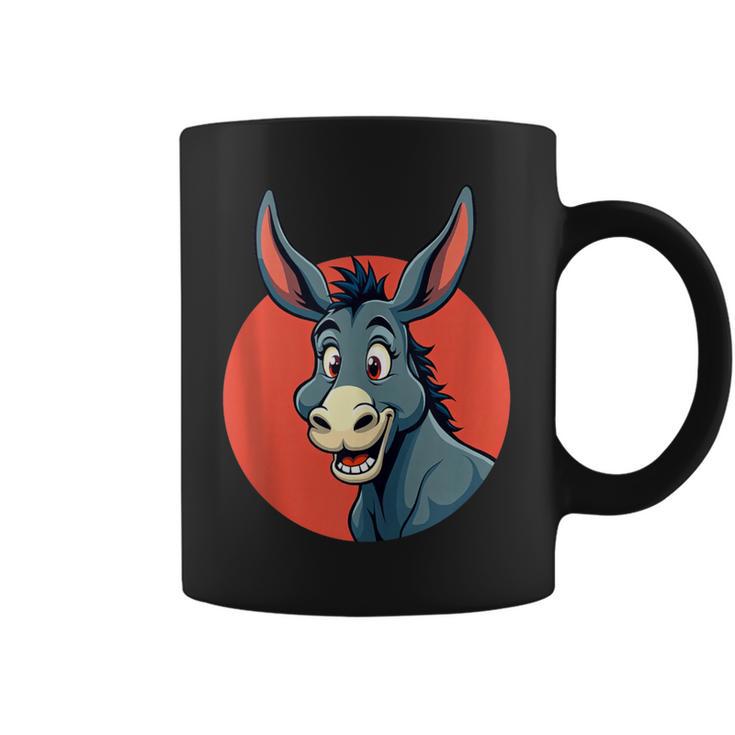 Divertido Gráfico De Animales De Burro Para Hombres Es Y Niños In Mangas Taza de café