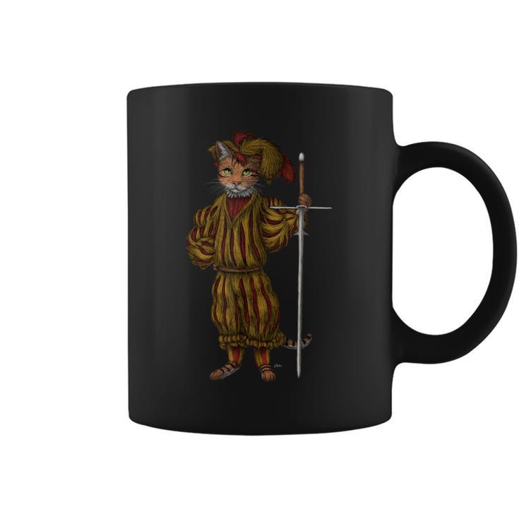 Espada De Gato Renacentista Alemana Landsknecht Hema Taza de café
