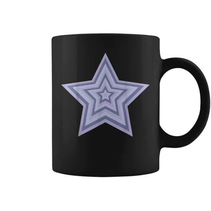Estrella Estética Lila Taza de café