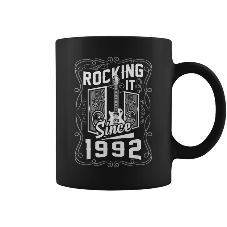 Hombre Guitarras Eléctricas Música Rock Guitarristas Nacidos 1992 Taza de café