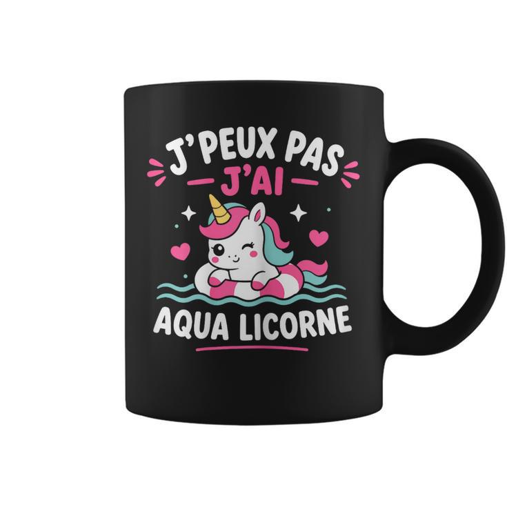 Humour Licorne Piscineacances J’Peux Pas J’Ai Aqua Licorne Tasse