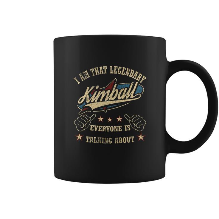 Kimball Shirt The Perfect Name Coffee Mug