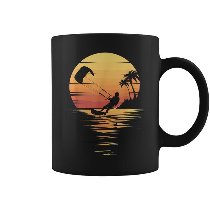 Kitesurfing Retro Tasse