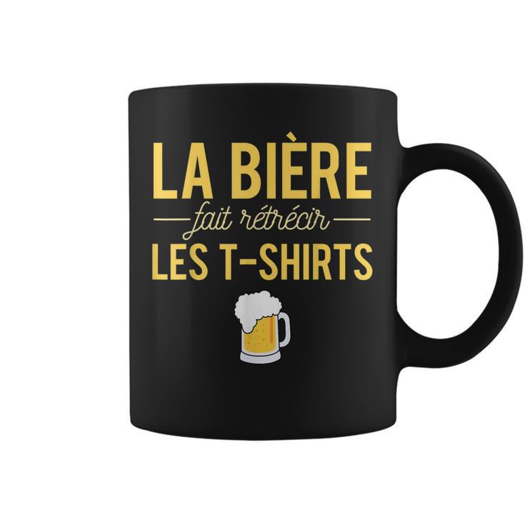 La Bière Fait Rétrécir Lesêtements Alcool Humour Pression Tasse