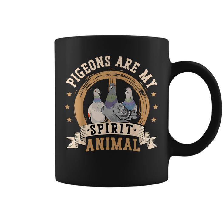 Las Palomason Mi Espíritu Animal Regalos Para Una Paloma Fanciers Taza de café