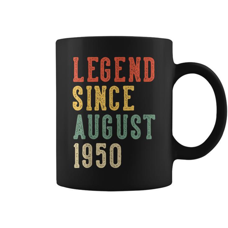 Leyenda Desde Agosto 76 Cumpleaños 1950 Hombres Es 76 Años Taza de café