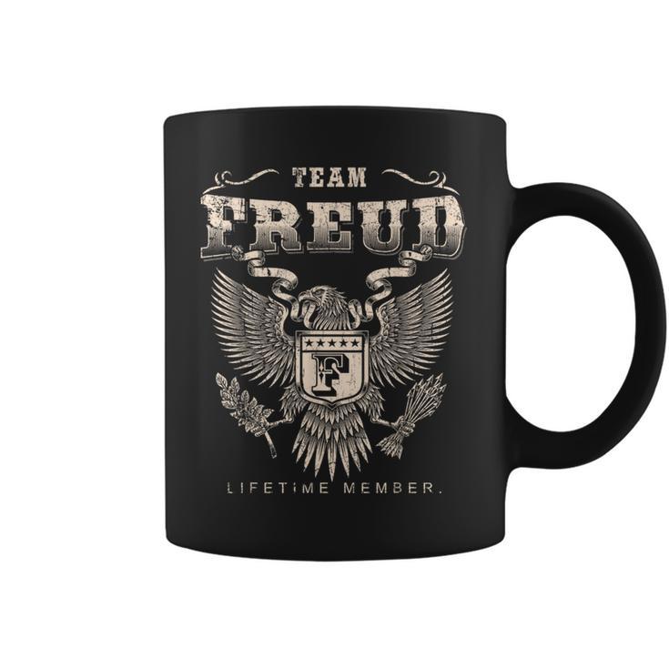 Membre Àie De L'équipe Freud Freud Name Tasse