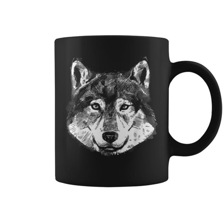 Motif Loup Mignon Pour Homme Enfant Amoureux Des Loups Tasse