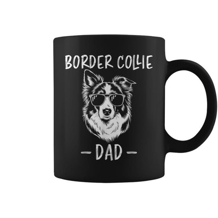 Papá Border Collie Divertido Border Collie Taza de café