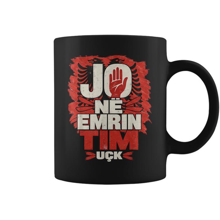 Pas En Mon Nom Drapeau Albanais Uckintage Tasse