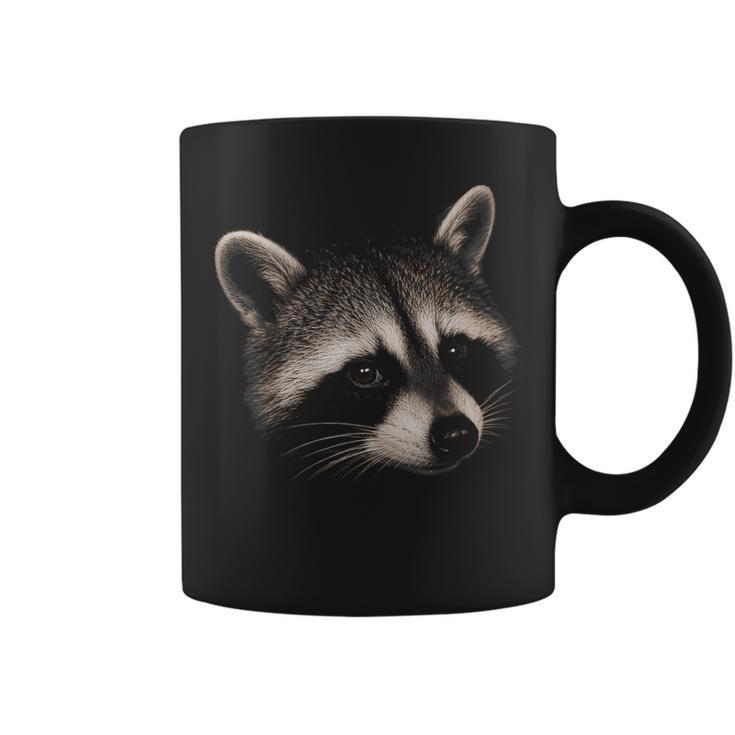 Portrait Réaliste De Raton Laveur Pour Amoureux De La Nature Tasse