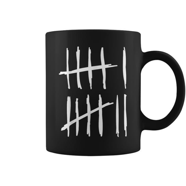Seisiete 6 7 Marcas De Conteo 67 Meme 6-7 Números Escuela Divertida Taza de café