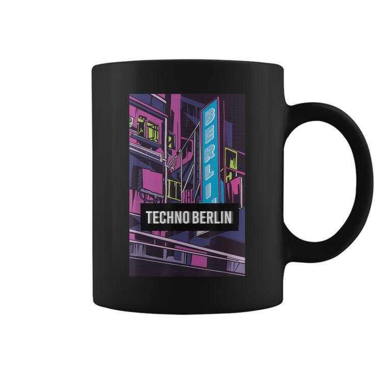 Techno Berlínubsuelo Rave City Idea De Regalo Taza de café