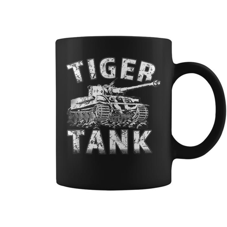 Tiger Tank Histórico Guerra Mundial 2Egunda Guerra Mundial Historia Panzer Alemana In Mangas Taza de café