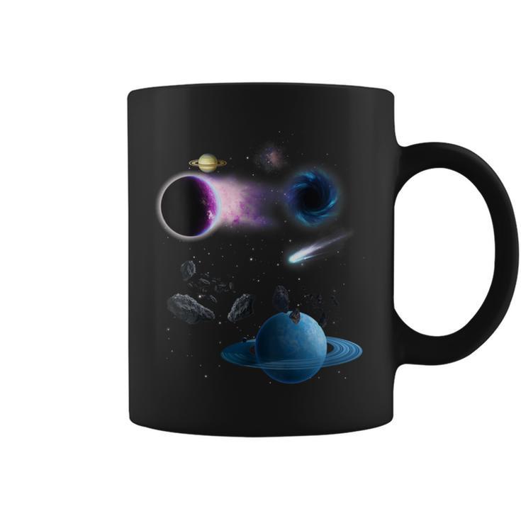Universo Espacio Motivo Planetaistemaolarol Galaxia Cuello Taza de café