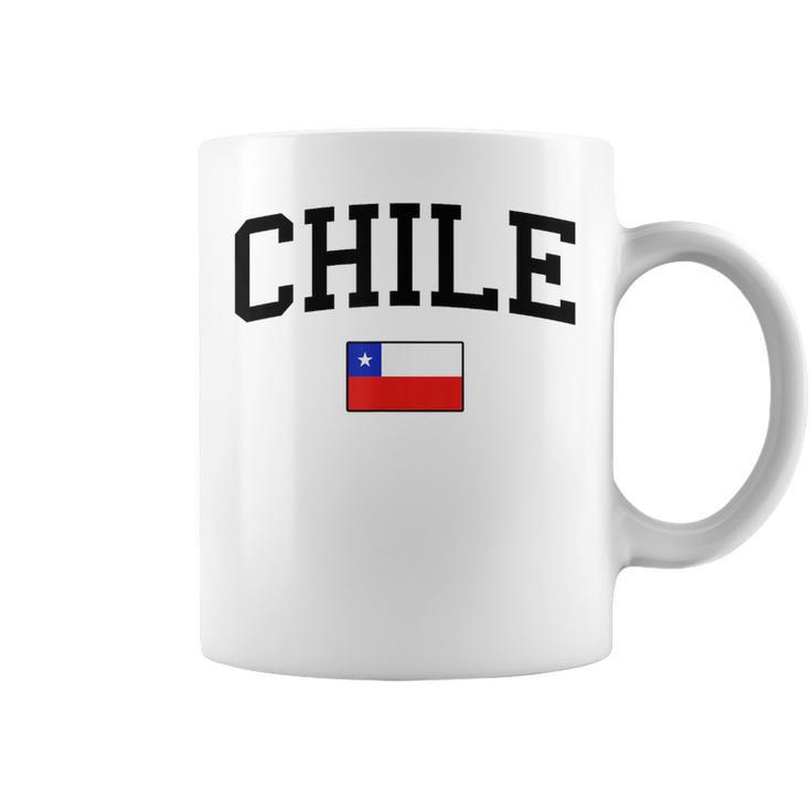 Bandera De Chile Hombres Es Niños Chile Taza de café