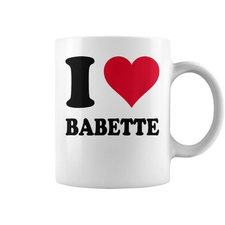J'aime Babette Tasse