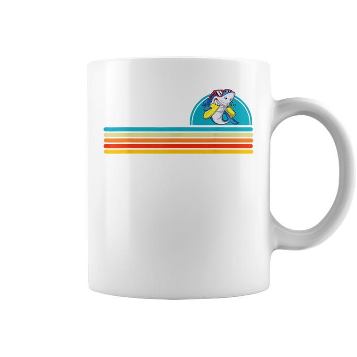 Rétro Coucher Deoleilurf Dessin Animé Requin Tasse