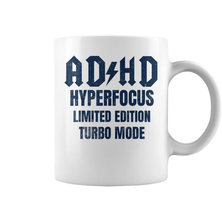 Tdah Hyperfocus Edición Limitada Modo Turbo Desgastado Taza de café