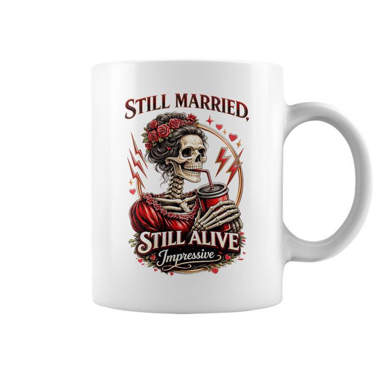 Till Marriedtill Alivequelette Impressionnant Tasse