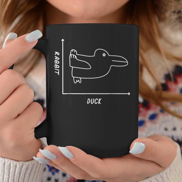 Duck Rabbit Graph 楽しい数学教師 イースターtシャツ コーヒーマグ 面白い贈り物