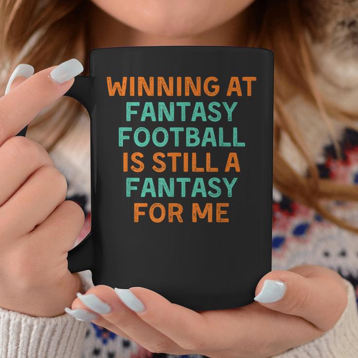 Fantasy Football Loser Taza de café Regalos divertidos