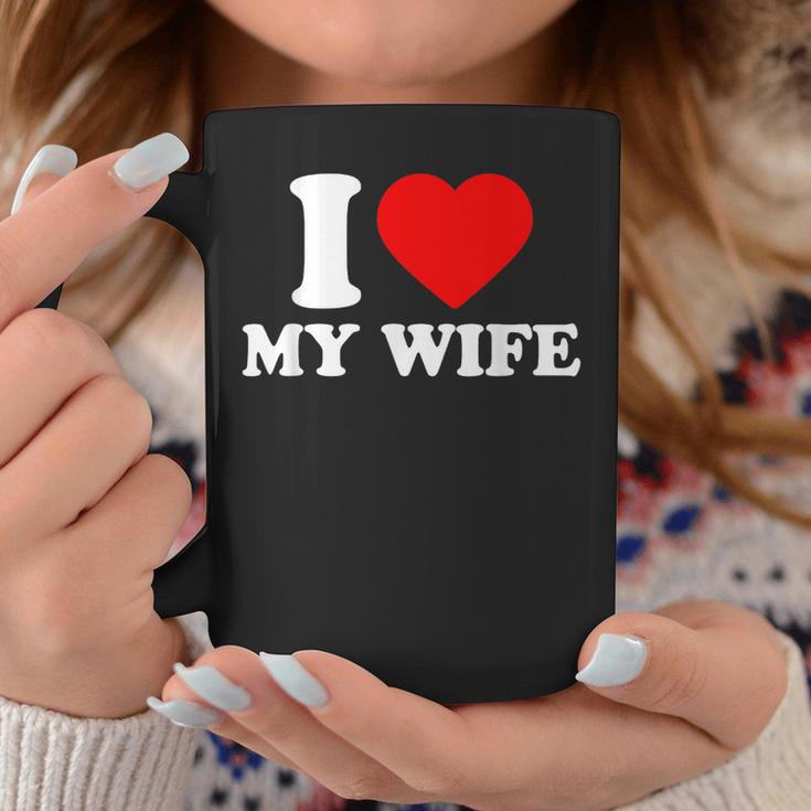 I Love My Wife I Heart My Wifealentines Day コーヒーマグ 面白い贈り物