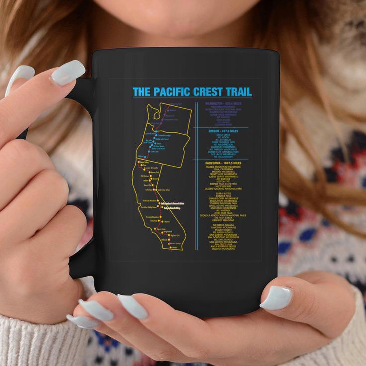 Pacific Crest Trail Thru ハイキングシャツギフト。男性にも女性にも。 コーヒーマグ 面白い贈り物