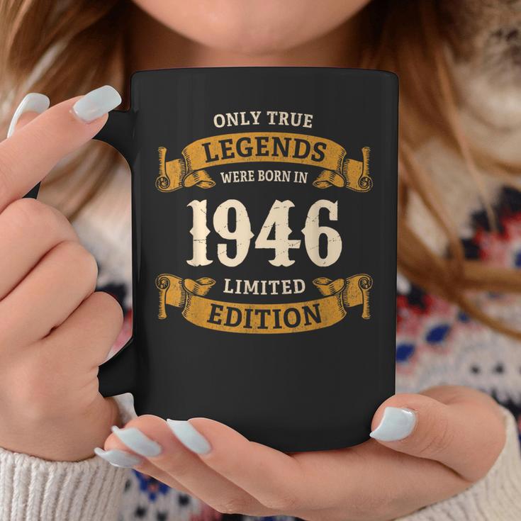 ヴィンテージ 1946 ギフト 男性 女性 長寿祝い 1946年生まれ ユニークな誕生日プレゼント コーヒーマグ 面白い贈り物