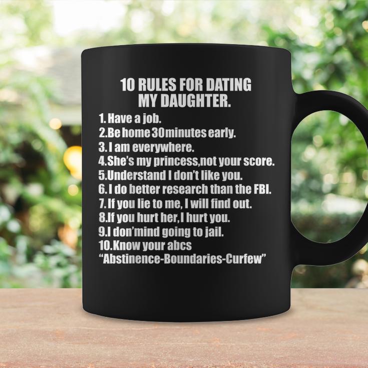 10 Rules Dating My Daughter 過保護 お父さん 保護 コーヒーマグ ギフトのアイデア