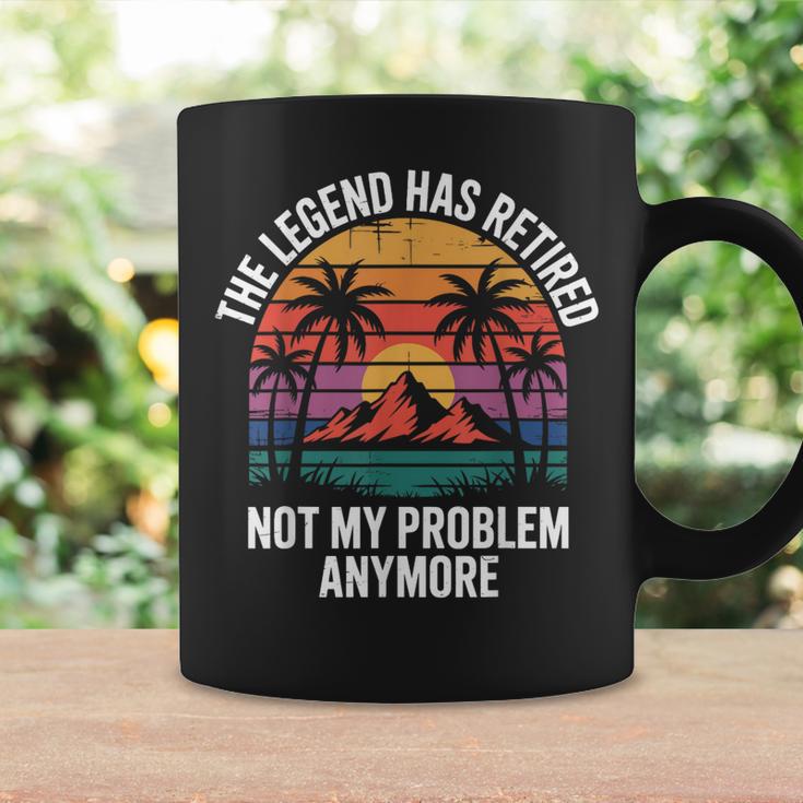 Legend Has Retired Not My Problem もうおかしな退職 コーヒーマグ ギフトのアイデア