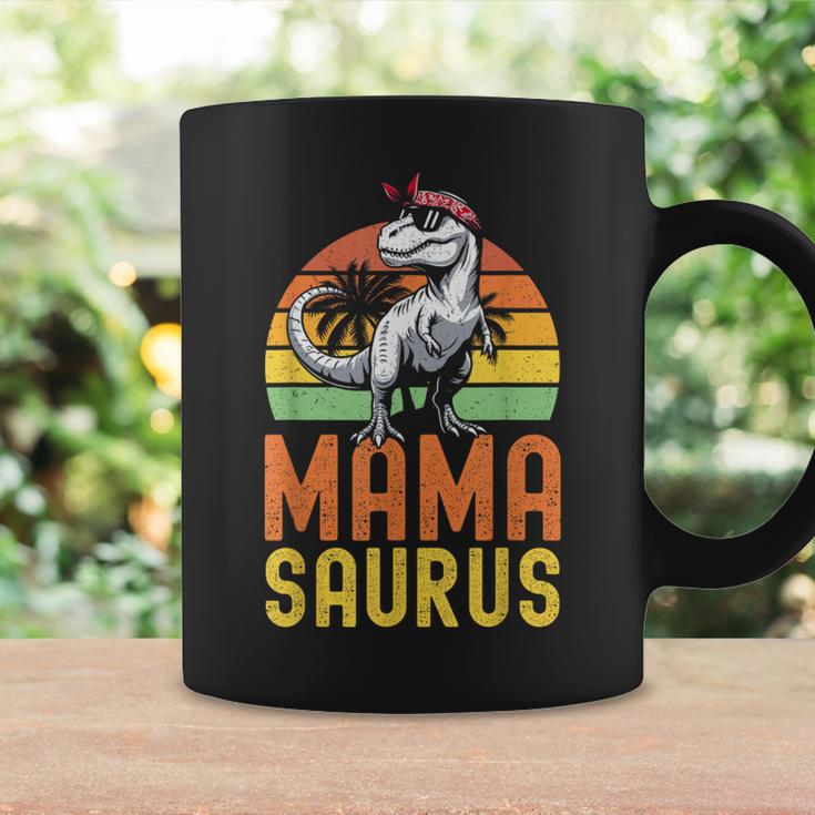 Mamasaurus T-Rex Dinosaurio Día De La Madre Mamá Madre Dino Taza de café Ideas de regalos